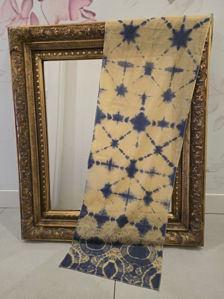 Shibori Dar/Geniş Fular/Şal3