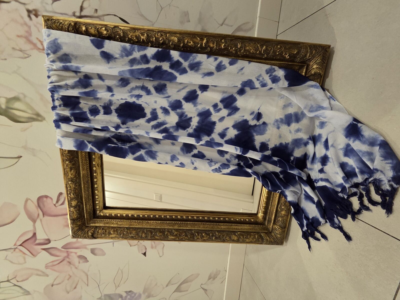 Shibori Dar/Geniş Fular/Şal6