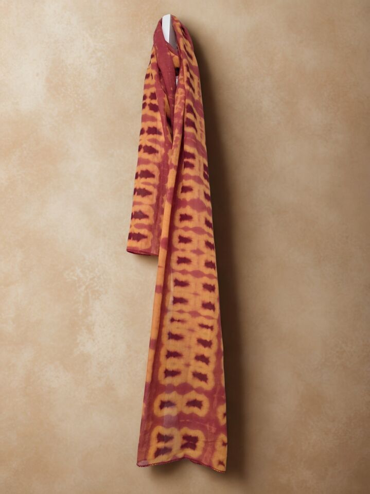 Shibori Dar/Geniş Fular/Şal7