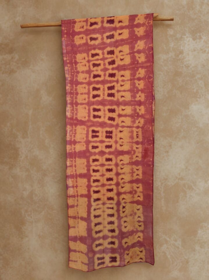 Shibori Dar/Geniş Fular/Şal7
