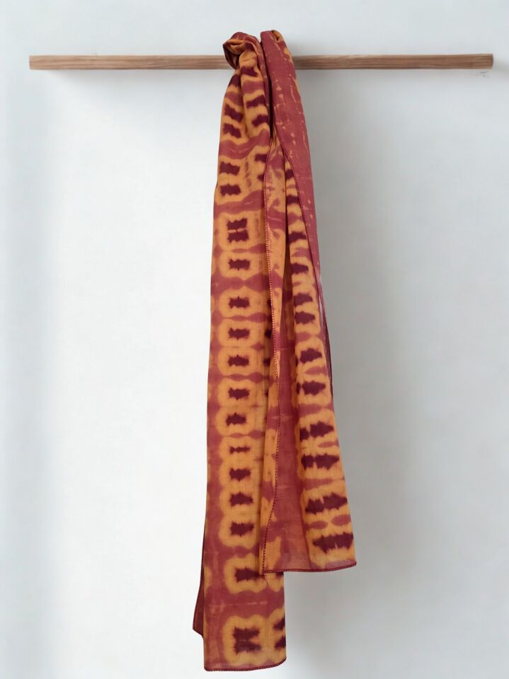 Shibori Dar/Geniş Fular/Şal7