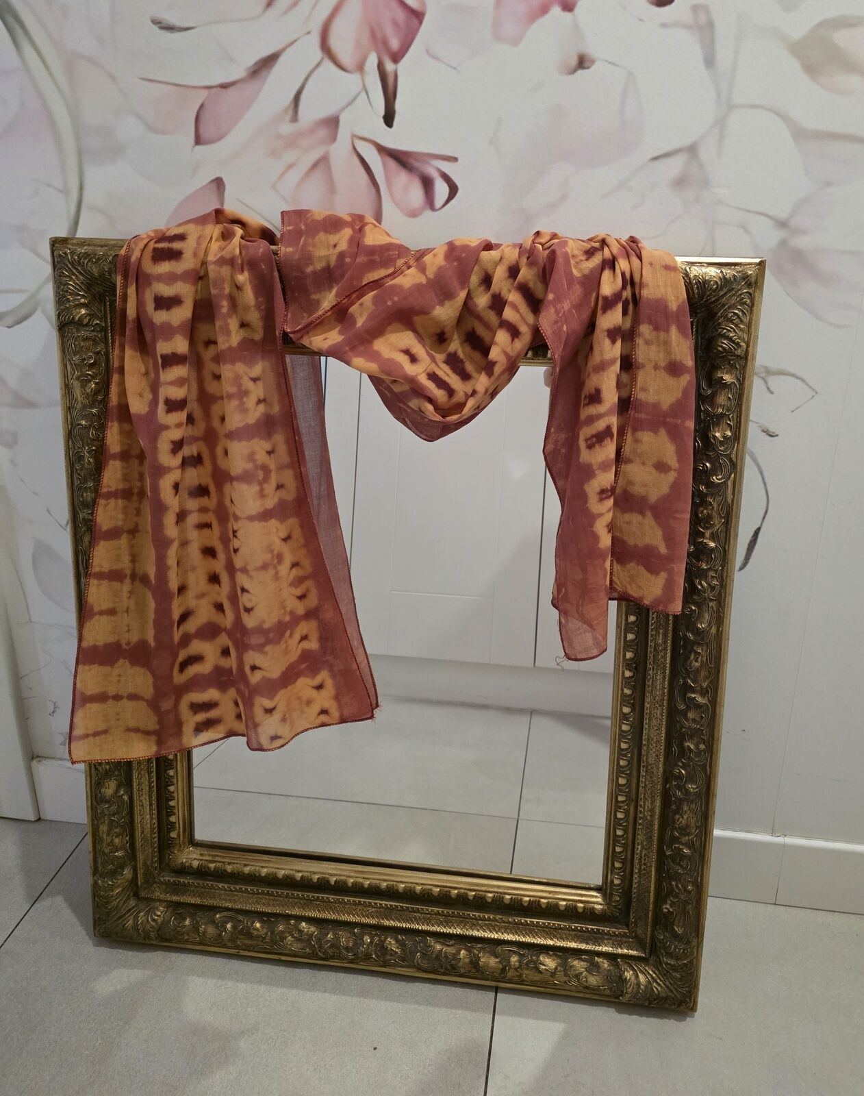 Shibori Dar/Geniş Fular/Şal7