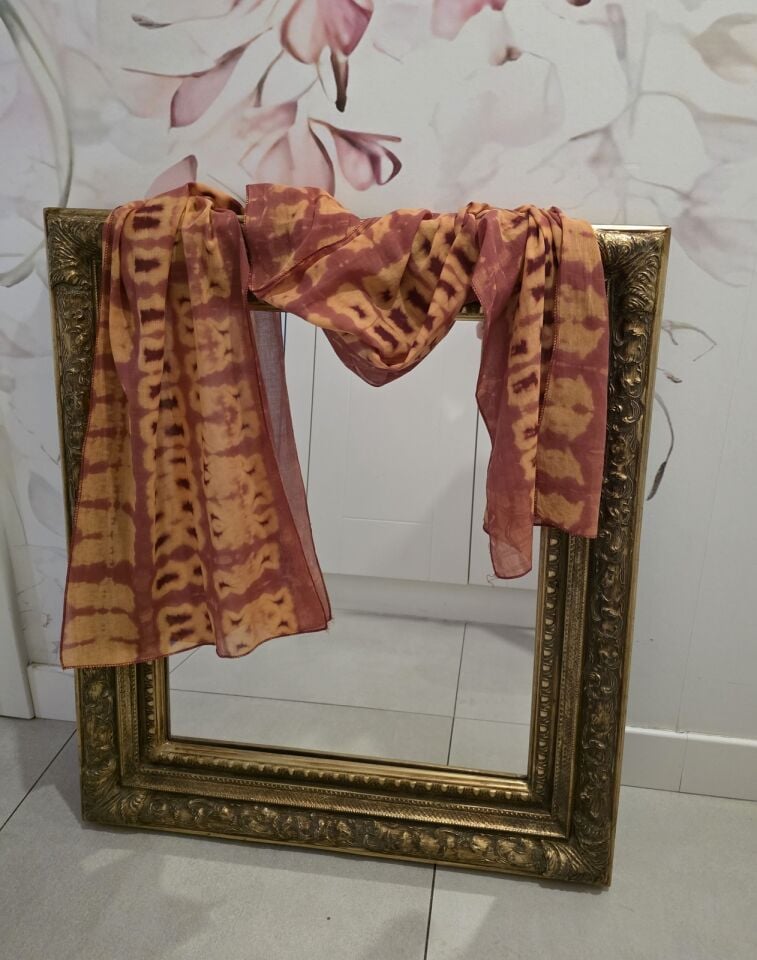 Shibori Dar/Geniş Fular/Şal7