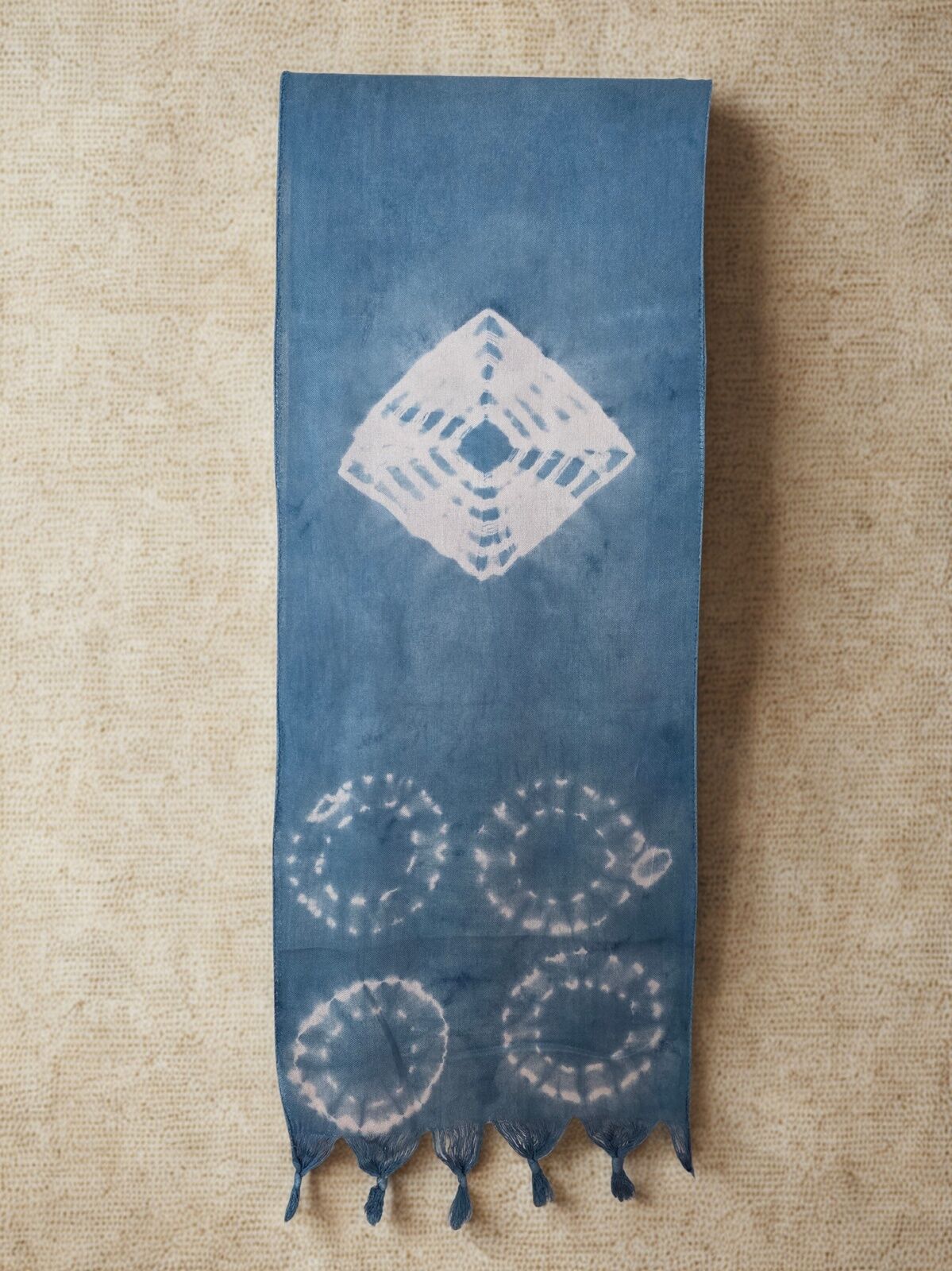 Shibori Dar/Geniş Fular/Şal10