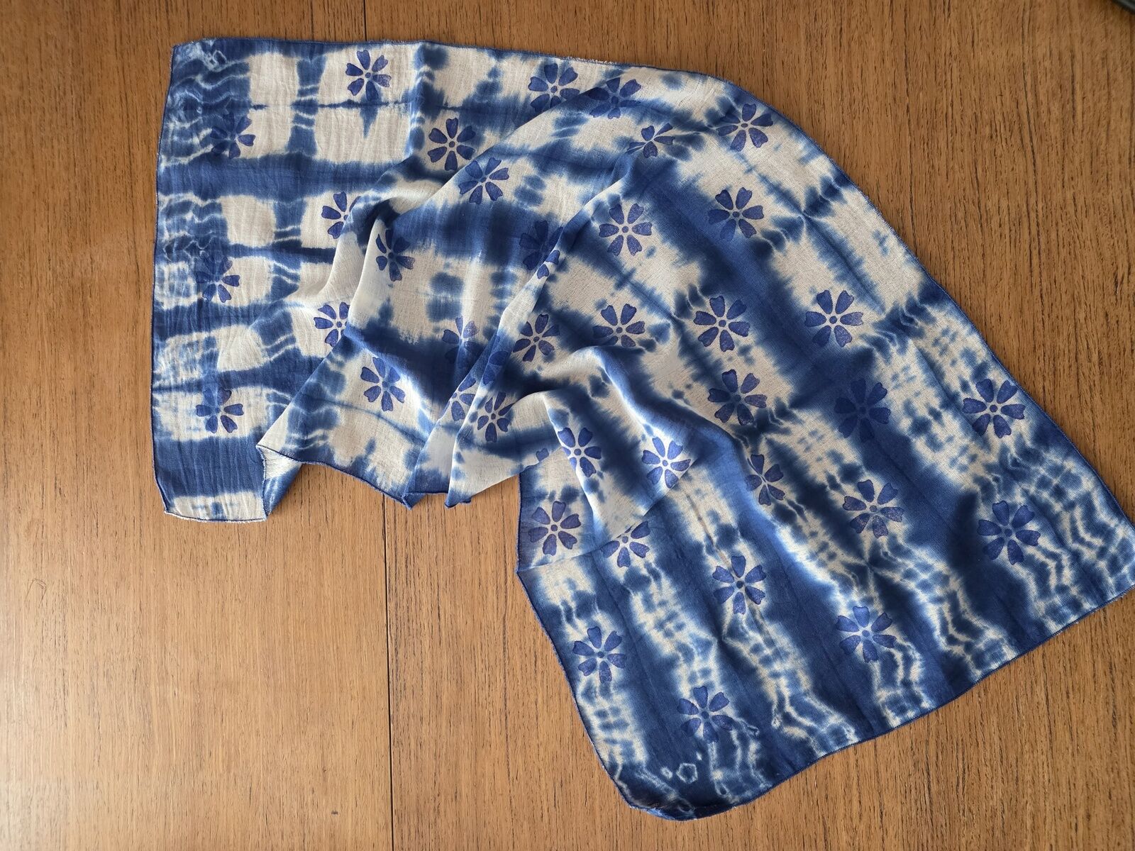 Shibori Dar/Geniş Fular/Şal11