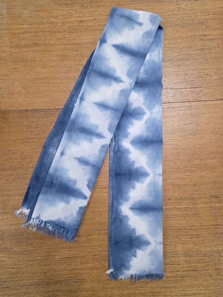 Shibori Dar/Geniş Fular/Şal12