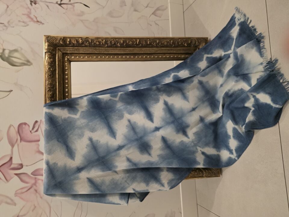 Shibori Dar/Geniş Fular/Şal12